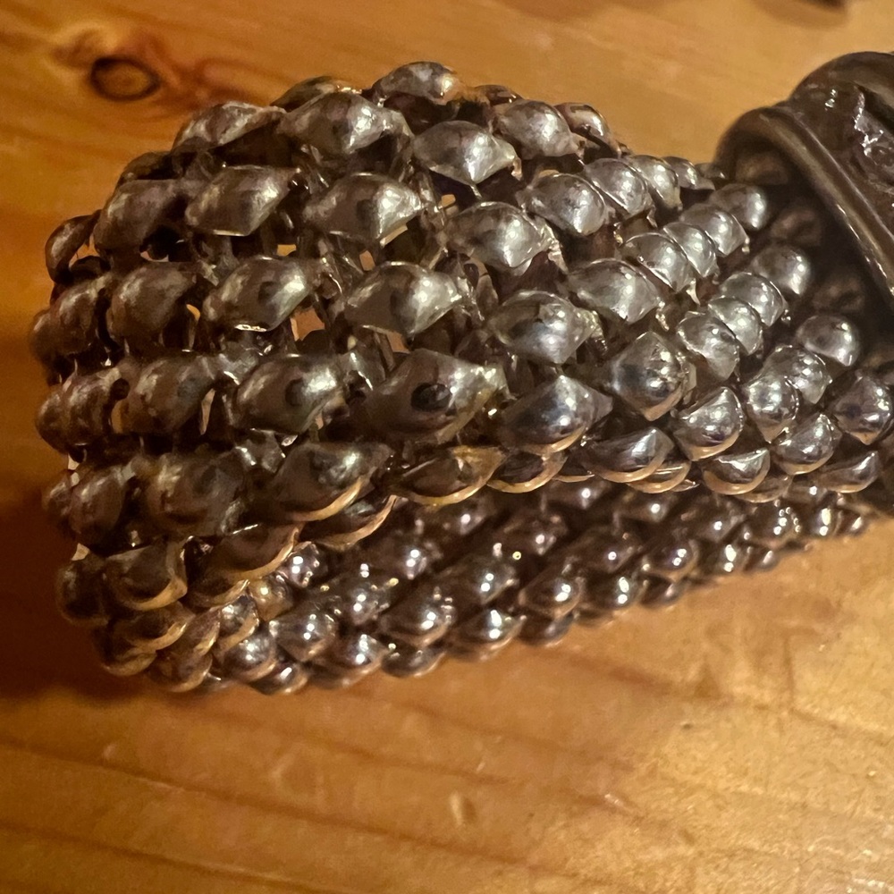 Source Unknown Silver Bracelet - image 3